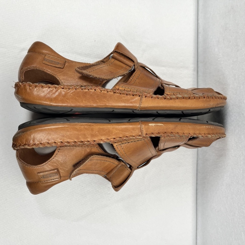 Pikolinos Tarifa 06J-5433 Classic Fishing Sandals Cuero Brown Size 42 (US 11) - Picture 4 of 7